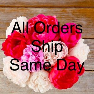 All Orders Ship The Same Day ☺️
